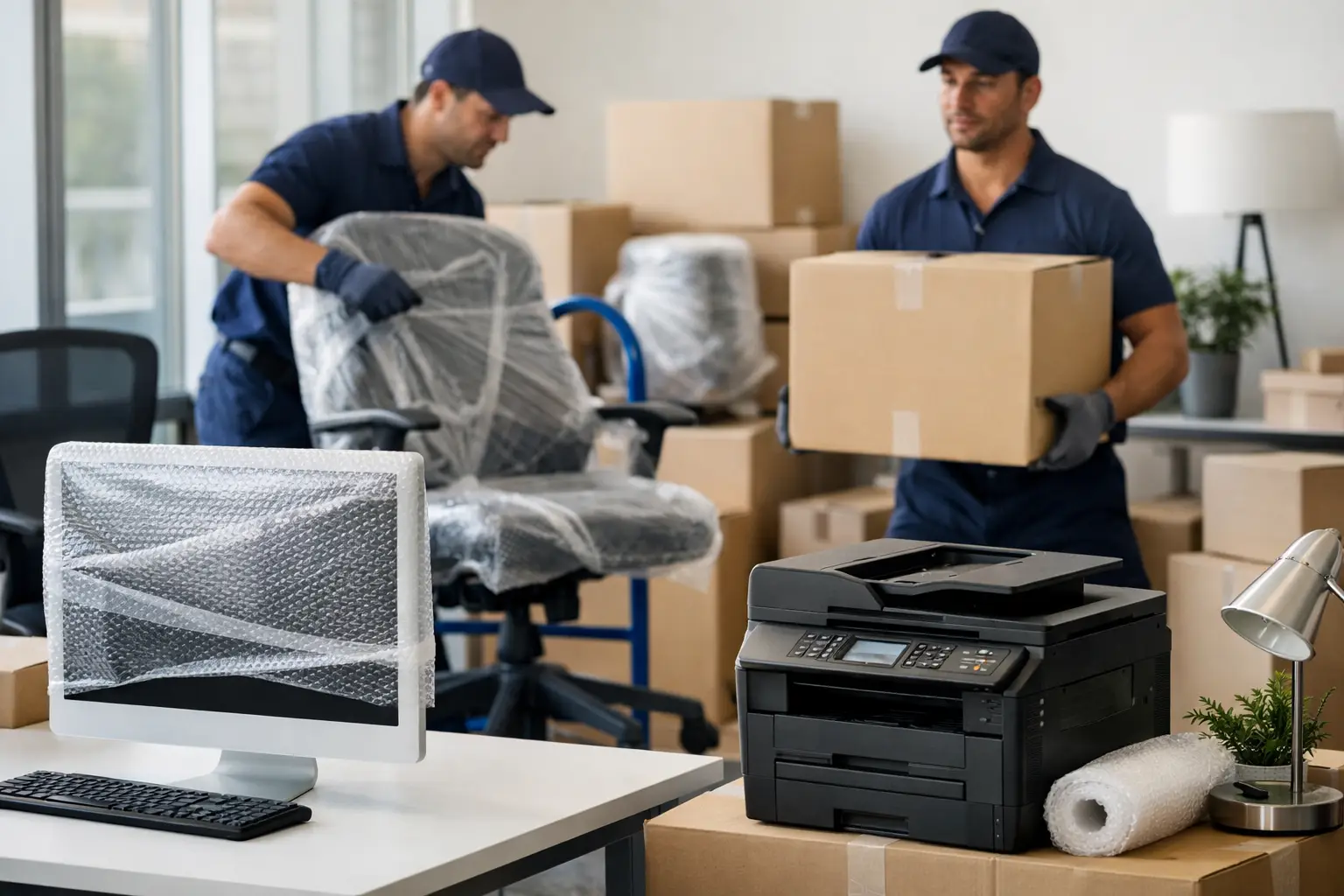 How to Move Office Equipment Safely