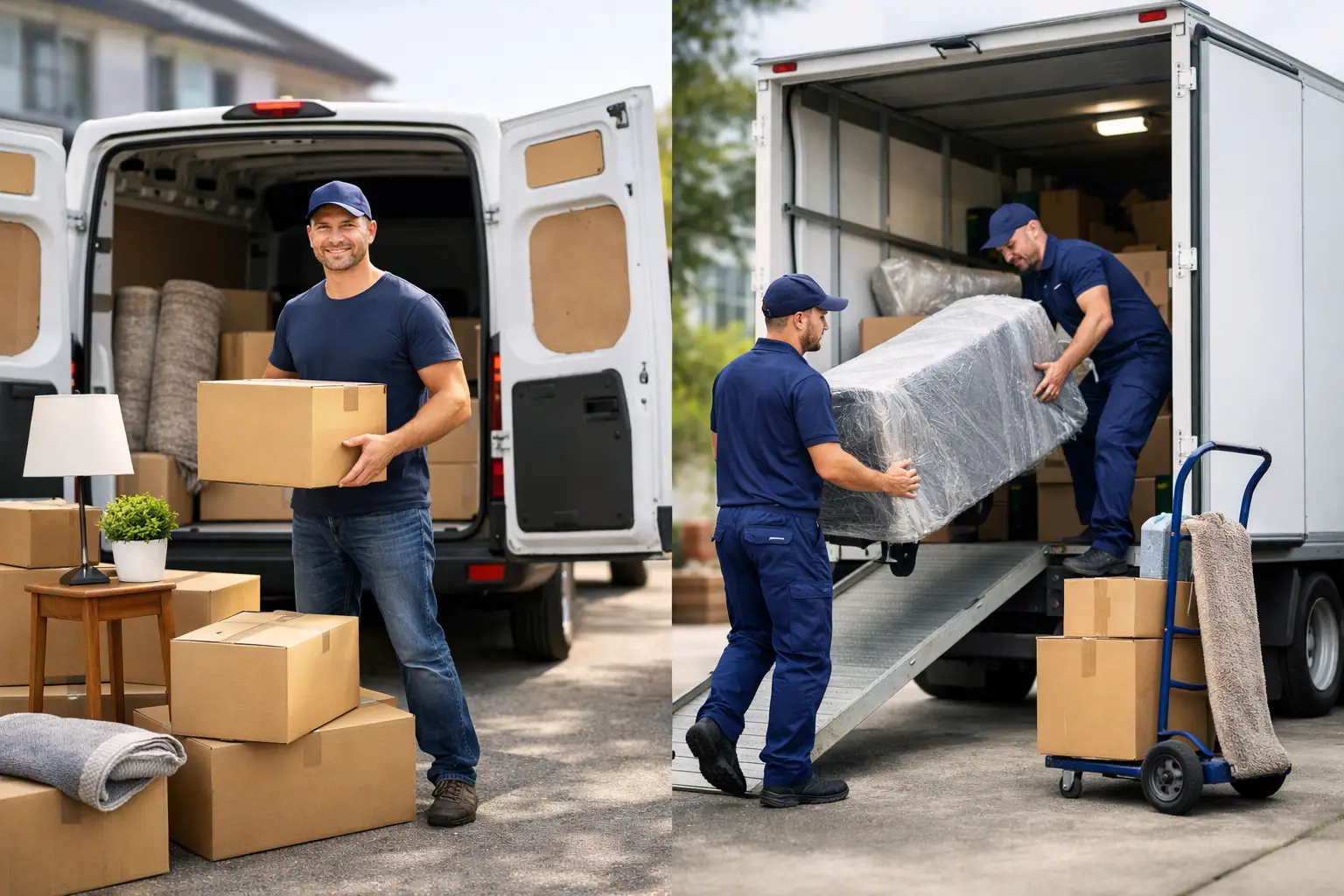 Man and Van vs Removals: Which Suits You?
