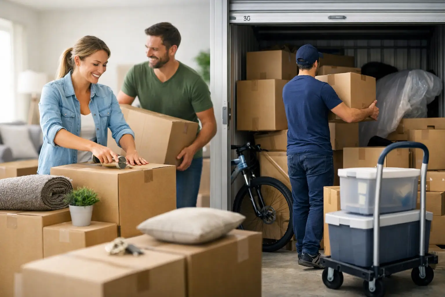 How to Move With Storage Without the Stress