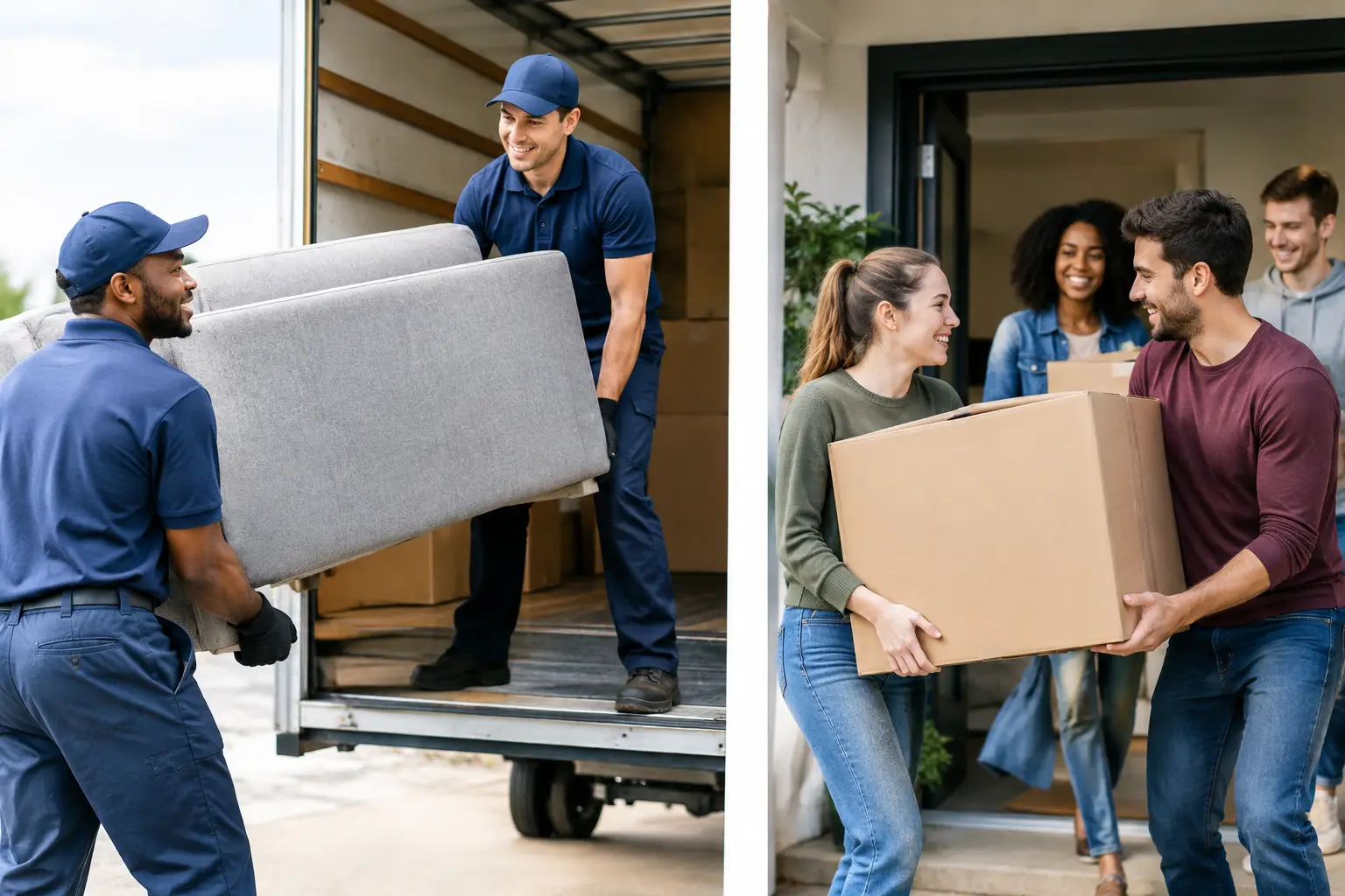 Professional Movers Versus Friends: Which Helps?